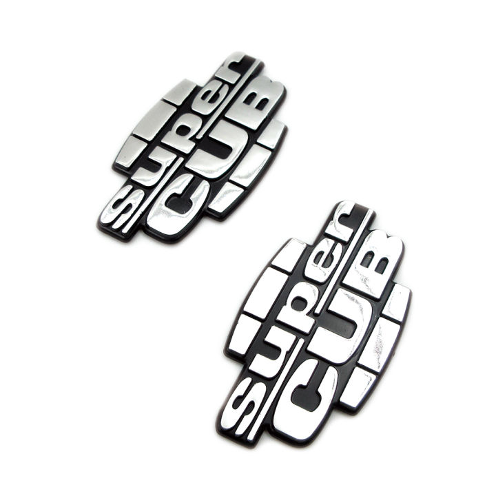 Silver Metal Emblem Gas Tank Badges For Super Sport CB CB550 - Foto 9