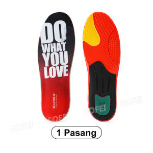 SOFEI Sol sepatu olahraga Sol penyerap guncangan Poron Sol pria Sol pelindung tumit Sol bola basket