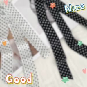 Polka Dots silk scarf for women twilly scarf for bags handle headband for women hair accessories for women SJ0879