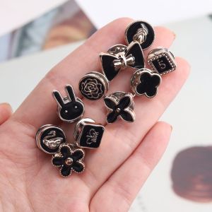 Mini Bross 10Pcss Pin Baju Hijab Dagu Klip Kecil Aksesoris Fashion Wanita Korea