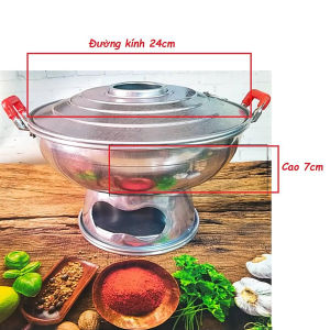 NỒI LẨU CÙ LAO - Lẩu THAN TRUYỀN THỐNG - Nồi Lẩu NÚI LỬA. Chất liệu Nhôm dụng cụ nấu các món lẩu ĐẶC SẢN MIỀN TÂY