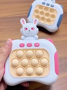 Quick Push Game Console Pop It Puzzle Game Machine Educational Toys Childrens Training Sensory Toys