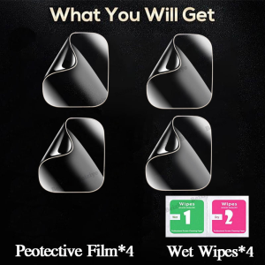 BEIZIYE For Redmi Watch 6 Active Screen Protector TPU Soft Protective Film For Redmi Watch 6 Lite 6 Active Smart Watch