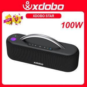 Loa Bluetooth 5.3 XDOBO Star 100W Loa Siêu Trầm Âm Thanh Nổi Hỗ Trợ USB Thẻ TF AUX Kết Nối 2 Loa TWS - Hàng Chính Hãng