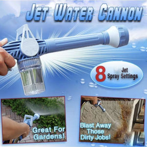 Jet Water Cannon 8-Nozzle Multi-Function Spray Gun Wash Cleaning Gun/Spray