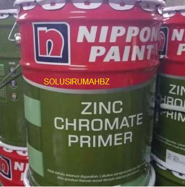 Cat Besi Anti Karat Nippon Paint Meni Besi 20KG PAIL ZINC CHROMATE PIL