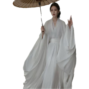 White Hanfu Dress Women Ancient Chinese Hanfu Female Halloween Fairy Cosplay Costume 2026 Summer Dress Hanfu Dress Plus Size2026