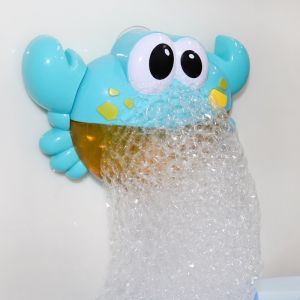 Baby Bubble Maker Crabs Shaped Bubble Machine Baby Bath Toy Automatic Bubble Maker Toy