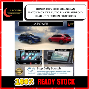 HONDA CITY 2020-2024 SEDAN HATCHBACK CAR AUDIO PLAYER ANDROID HEAD UNIT SCREEN PROTECTOR LCD TEMPERED GLASS MATERIAL