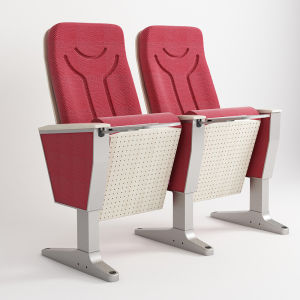 Theatre and Conference Hall Chair with Collapsible Seat