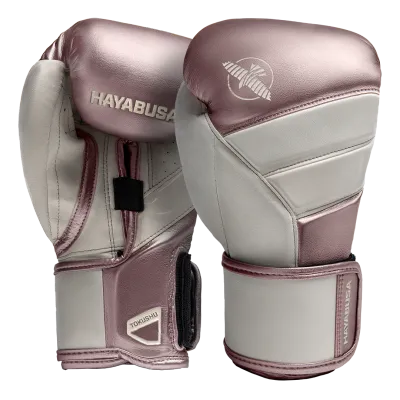 HAYABUSA T3 Boxing Gloves - Rose Gold
