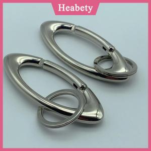 Heabety  Kẽm hợp kim Keychain hình bầu dục đa chức năng leo núi Keychain phụ kiện