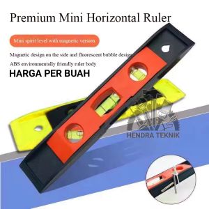 WATERPAS MAGNET 9" WATERPASS TORPEDO 225MM PENGGARIS AIR PENDEK WINSON