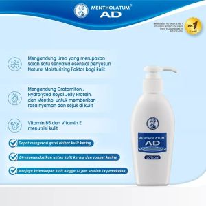 Mentholatum AD Lotion | Botanical Lotion | 150gr (Keep the skin moist for up to 12 hours)