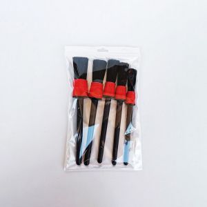 LD-C1255 Kuas Detailing Brush Set 5IN1 Kuas Sikat Poles Pembersih Interior Mobil Motor Serbaguna