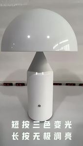 โคมไฟโต๊ะเห็ดหรูหราสไตล์สแกนดิเนเวียน ห้องนั่งเล่นระดับสูงที่สร้างสรรค์ ห้องนอนหลัก โรงแรม ข้างเตียง led โคมไฟตั้งโต๊ะตกแต่ง