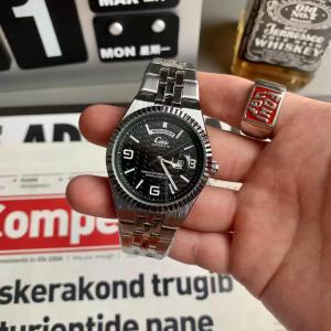 POEDAGAR X CARSIKIE watch for men with Week Calendar Night Light large dial luxury waterproof watch