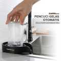 COD TaffHOME Pencuci Gelas Otomatis Selang Panjang Jug Rinser Washer - SU10 / alat pencuci gelas otomatis tinggal tekan gelas langsung bersih tekanan air kuat tidak perlu repot menggosok gelas menyemprot dengan rata material kuat dan kokoh terbaik terbaru. 
