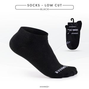 EVERNEXT - KAOS KAKI ANAK SEKOLAH SD SMP SMA KAOS KAKI LOW CUT POLOS ANKLE SOCK LAKI-LAKI PEREMPUAN