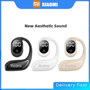 ♥Giới Hạn Miễn phí vận chuyển♥Redmi TWS Bluetooth 5.3 Tai nghe móc tai nghe không dây Tai nghe âm thanh Hifi Stereo Tai nghe giảm tiếng ồn không thấm nước Earbud cho Huawei iPhone