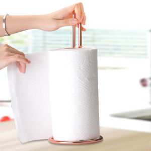Paper Towel Holder Kitchen Storage Roll Holder Dining Table Vertical Metal Paper Towel Holder Kitchen Storage Shelf