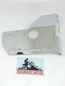 Cover engine / tutup pelindung bawah mesin VARIO 160 model bulat chrom