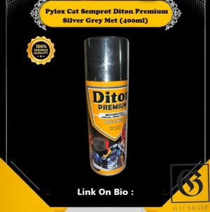 Pylox Cat Semprot Diton Premium Silver Grey Met 400ml