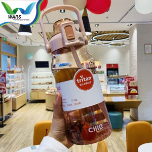 WARS Botol Air Minum Bahan Tritan Dengan Sedotan 1300 dan 1700 ML