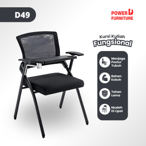 [HEMAT] PowerD Kursi Lipat Kuliah D49 - kursi kuliah | kursi lipat kuliah | bangku kuliah