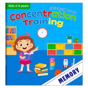 SG Ready Stock Children Sticker Book Concentration and Focus Training Early Brain Development Early Education Birthday Goodie Children day gift