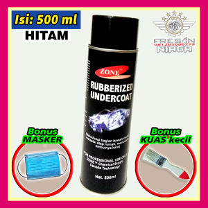 Spray Rubber Cairan Cat Karet Pelapis Anti Karat Peredam Bunyi Bagian Bawah Kolong Kendaraan Mobil Motor Senyap