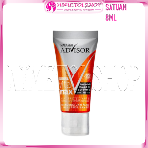 (SATUAN) MAKARIZO Advisor Vitamax 8ml Vitamin Serum Rambut Keratin Kasar Kering Rusak Bercabang