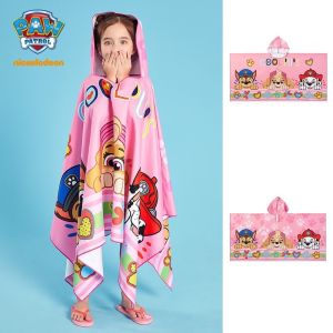 Paw patrol beach towel ผ้าคลุมว่ายน้ำ ผ้าขนหนูอาบน้ำ เด็กโต (SW298)