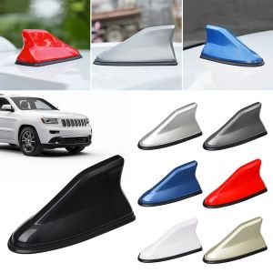 UUMIR Roof Decoration Self Adhesive Auto Exterior Radio Aerials Car FM Signal Amplifier Car Shark Fin Antenna Radio Signal Aerials