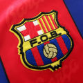 เสื้อฟุตบอลย้อนยุค ทีม บาร์เซโลน่า เหย้า ปี1996-97  #RT0040 รับทำชื่อเบอร์ ไซส์เอเชีย S-2XL. 