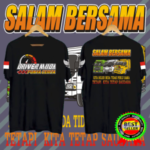 KAOS TSHIRT BAJU DISTRO DRIVER MUDA PUNYA CERITA BLACK