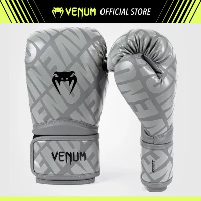 VENUM Contender 1.5 XT Boxing Gloves | Grey Black | 10oz-16oz