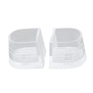 2ชิ้นที่หุ้มส้นสูงส้นเท้าซิลิโคนกันลื่นรองเท้าส้นเข็มแบบละตินปกเต้นรำสำหรับเดินบนพื้นหญ้า