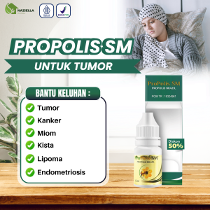 Propolis SM untuk Tum0r K4nker Miom K1sta dan Benjolan lainnya - Propolis Brazil original suplemen herbal alami 10 gr
