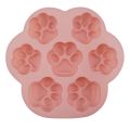 7 Cat Paw Silicone Mold Cake Mold Dog Paw Glue Candle Gypsum White Jelly Jelly Bowl Cake Silicone Mold Resin Mold. 