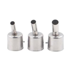 3 cái 45 độ Angled nhiệt Súng Vòi phun tập tin đính kèm thiết lập không khí nóng hàn 45 độ tip Desoldering trạm dụng cụ sửa chữa