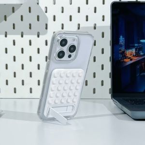 VIVIDI Rảnh tay Giá đỡ điện thoại dạng cốc hút Chất kết dính mạnh Silicone Giá đỡ điện thoại gập lại Giá đỡ điện thoại đa năng Phụ kiện điện thoại thông minh