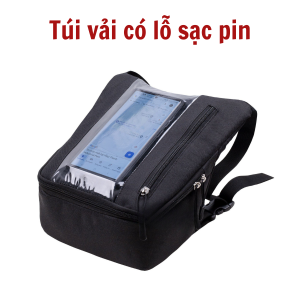 [Xem bản đồ - chống giật đồ] Túi treo đầu xe máy có ngăn để điện thoại trong suốt và ngăn đựng đồ tiện dụng (lưu ý: không chống nước) - Phụ Kiện gắn xe máy