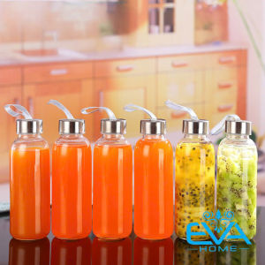Combo 6 Bình Đựng Nước Thuỷ Tinh Dây Xách 300ML / 6 Pack Glass Water Bottle BGN16 With Lid