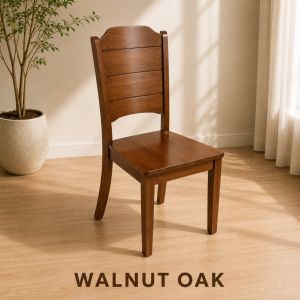 Familystar2u Full Solid Wooden Dining Chair For Dining Table Family Use Homestay Airbnb Condo Furniture 579