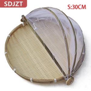 [COD] SDJZT ตะกร้าตาข่ายใส่อาหารสานด้วยมือตะกร้าใส่ขนมปังผักผลไม้ตะกร้าตาข่ายปิกนิกบรรยากาศเรียบง่าย