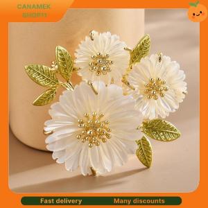 ❣️❣️❣️ Fashion Plant Daisy Flower Brooches For Women Clothing Coat Jewelry Party Accessories Gifts