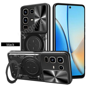 เคสสำหรับ Infinix Note 50 Pro Plus Pro + Note50 50Pro 5G 4G เคสหลังโทรศัพท์2025เคสกันกระแทกมือถือตัวยึด Stand Mobil ซีดีลวดลายกล้องหน้าต่างเลื่อนได้ปกป้องขอบนิ่ม