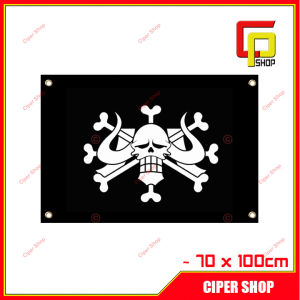 Cờ hải tặc One Piece - Cờ luffy cờ râu trắng cờ law cờ kaido cờ zoro cờ sanji