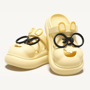[Free Shipping] Trendy WomenS Slip-On Sandals For Outdoor Wear 2026 Summer New Style Versatile Perforated Sandals With Thick Soles